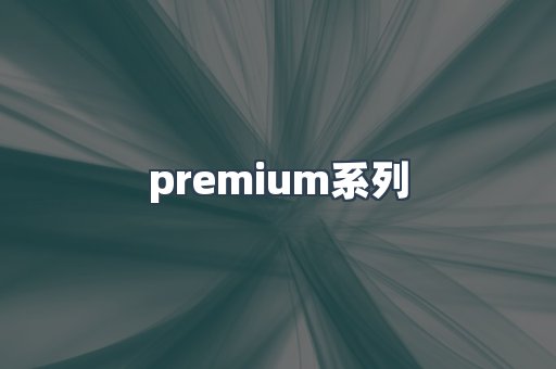 premium系列